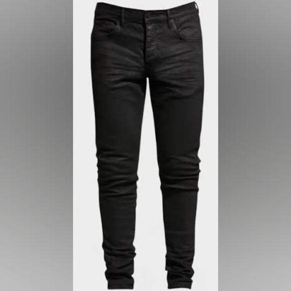 NWOT RAW WAXED & COATED BLACK JOHN ELLIOTT CAST 2 32W JEANS RARE COATING NWOT